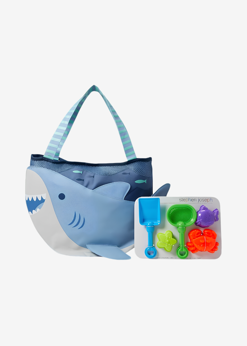 Stephen Joseph, Beach Tote with Sand Toys