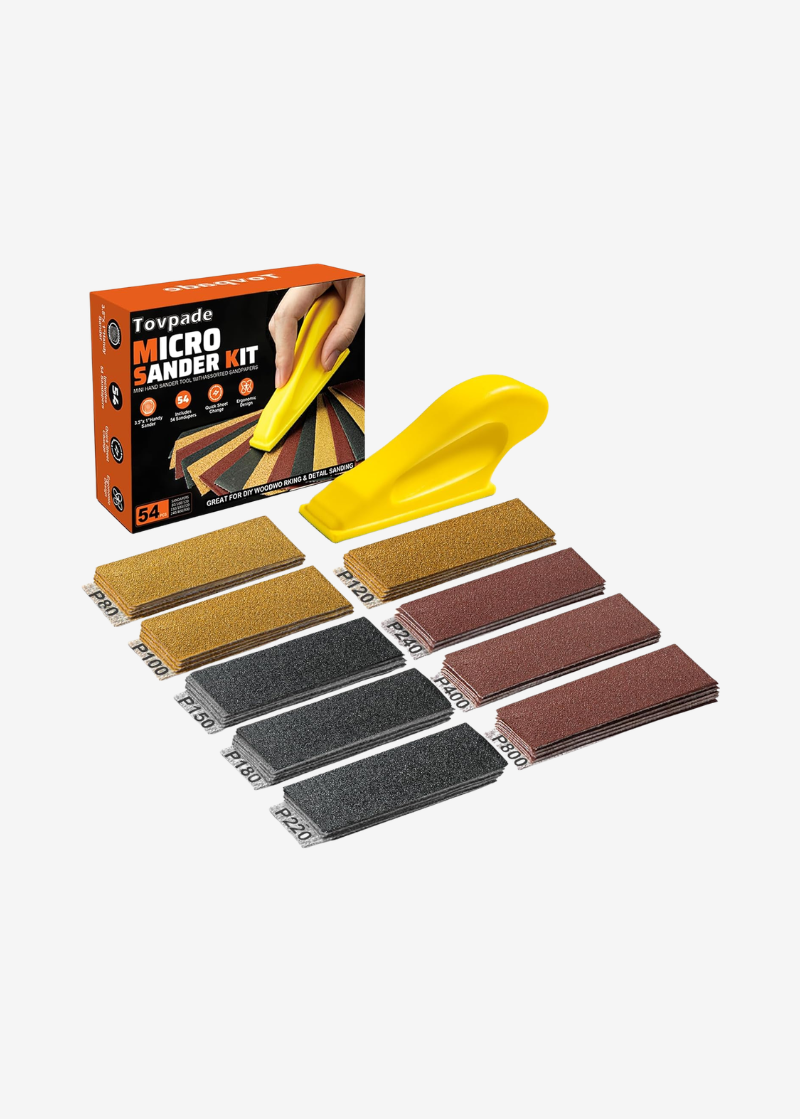 Premium Micro Sander, Detail & Mini Sander Block