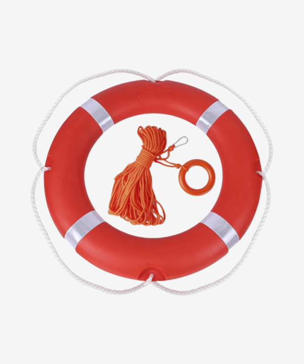 Life Ring Buoy w/ 98.4 FT Floating Rope